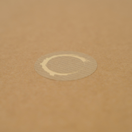 Customized Customizable stickers 4,5x4,5 CM | STICKER | HOT FOIL PRINTING
