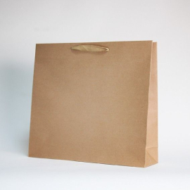 Customized Bags with rope or ribbons handles Recycled kraft bag