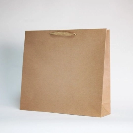 Customized Bags with rope or ribbons handles Recycled kraft bag