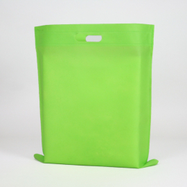 Customized Non woven fabric bags US-TNT DKT bag with cut handles
