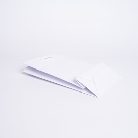 Customized Bags with rope or ribbons handles Laminated paper bag
