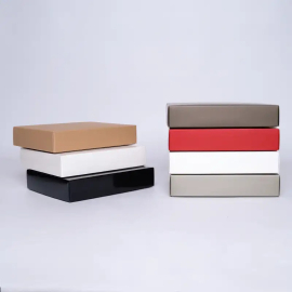 CAMPANA 40x31x8 cm Box – Large Lightweight Gift Box with Lid