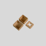 Twinpart 4x4.5x3 cm | Box with Lid & Protective Insert