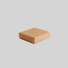 Twinpart 7.8x7.8x2.2 cm | Box with Lid & Cushion Insert