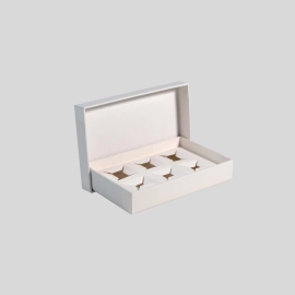 Twinpart 13.1x8.3x2.2 cm | Box with Lid & Protective Insert