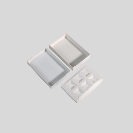 Twinpart 13.1x8.3x2.2 cm | Box with Lid & Protective Insert