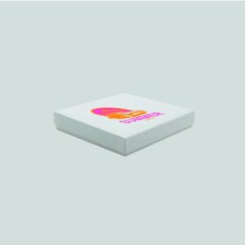 Twinpart 16.5x16.5x2.7 cm | Gift Box with Lid & Insert