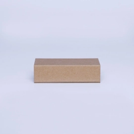 Hingbox 15.5x11x2 cm | Flat Rigid Gift Box with Hinged Lid