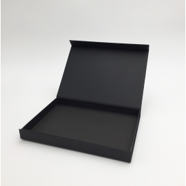 Hingbox 21x15x2 cm | Flat Rigid Gift Box with Hinged Lid