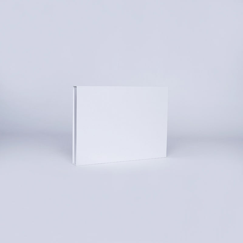 Hingbox 30x21x2 cm | Large Flat Rigid Gift Box with Lid