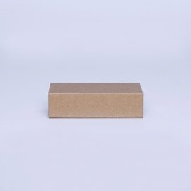 Hingbox 30x21x2 cm | Large Flat Rigid Gift Box with Lid