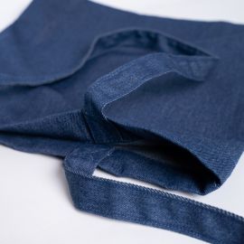 Denim Tote Bag 38x42 cm – Stylish & Durable Jean Fabric Tote