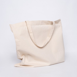 Cotton Tote Bag 38x42 cm with Pouch – Durable & Eco-Friendly