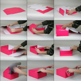Laminated Color Shipping Box – Durable & Stylish Postpack Packaging
