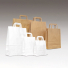 WHITE KRAFT BOX BAG WITH FLAT HANDLES - Box | Centuryprint
