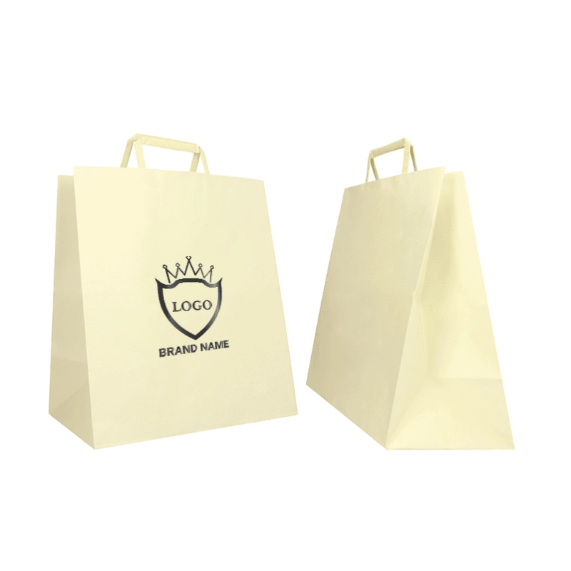 BOX FLAT HANDLES COLORED BAG BOX FLAT HANDLES COLORED BAG
