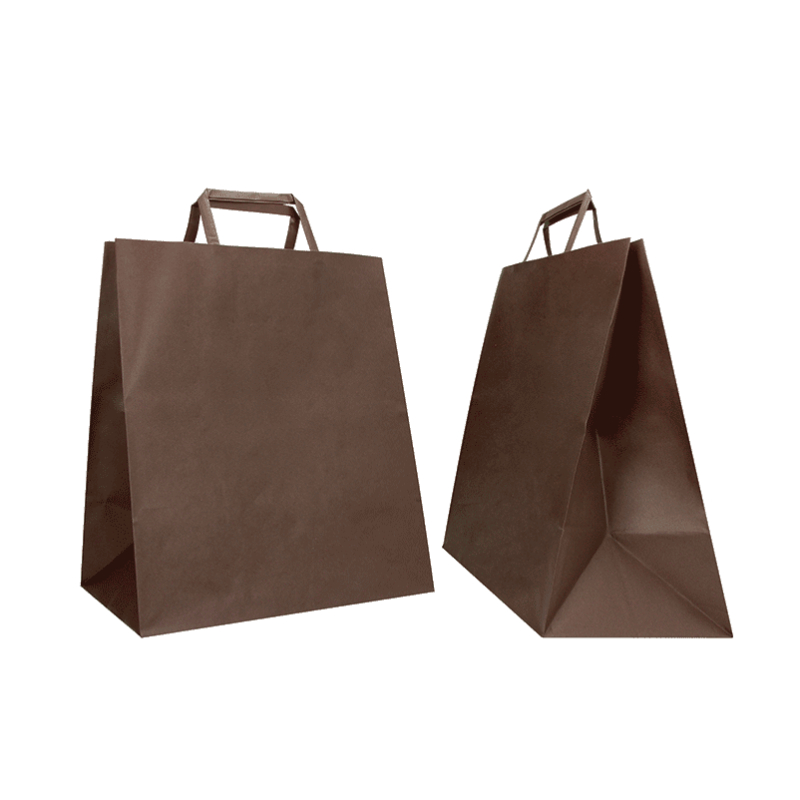 Colored Box Bag with Flat Handles – Vibrant & Durable Packaging