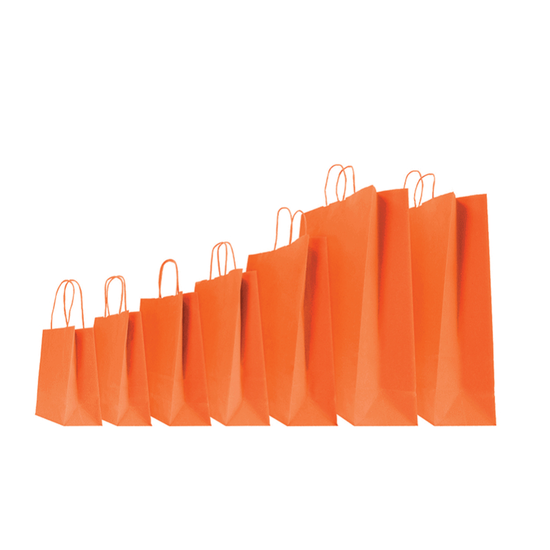 Colored Safari Paper Bag with Twisted Handles – Vibrant & Eco-Friendly