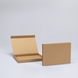 Hingbox 12x7x3 cm | Flat Rigid Gift Box with Lid