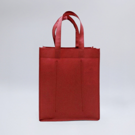 Reusable Bottle Bag – Soft Handle Non-Woven Fabric Tote