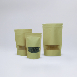 Kraft Food Pouches – Eco-Friendly Food Packaging Bags
