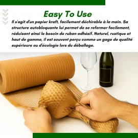 HONEYCOMB GIFT WRAPPING PAPER