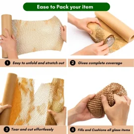 HONEYCOMB GIFT WRAPPING PAPER