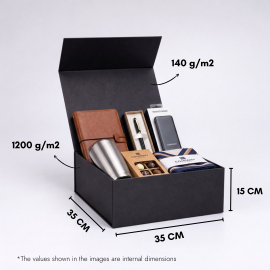 Wonderbox 35x35x15 cm | Large Luxury Square Gift Box