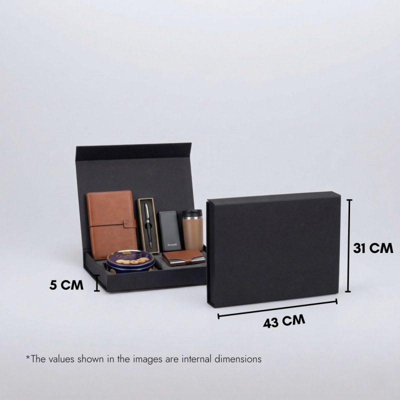 Wonderbox 43x31x5 cm | Slim Premium Rectangular Gift Box