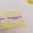 Customized Customizable stickers 4,5x4,5 CM | STICKER | HOT FOIL PRINTING