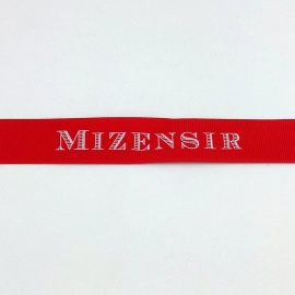 Customized Coarse grain ribbon 23 MM | GROSGRAIN RIBBON | SCREEN PRINTING