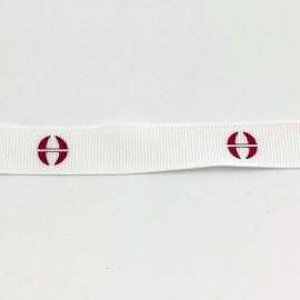 Customized Coarse grain ribbon 23 MM | GROSGRAIN RIBBON | SCREEN PRINTING