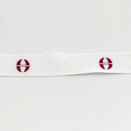 Customized Coarse grain ribbon 16 MM | GROSGRAIN RIBBON | SCREEN PRINTING